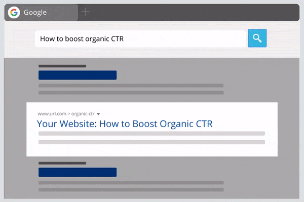 What is Organic CTR